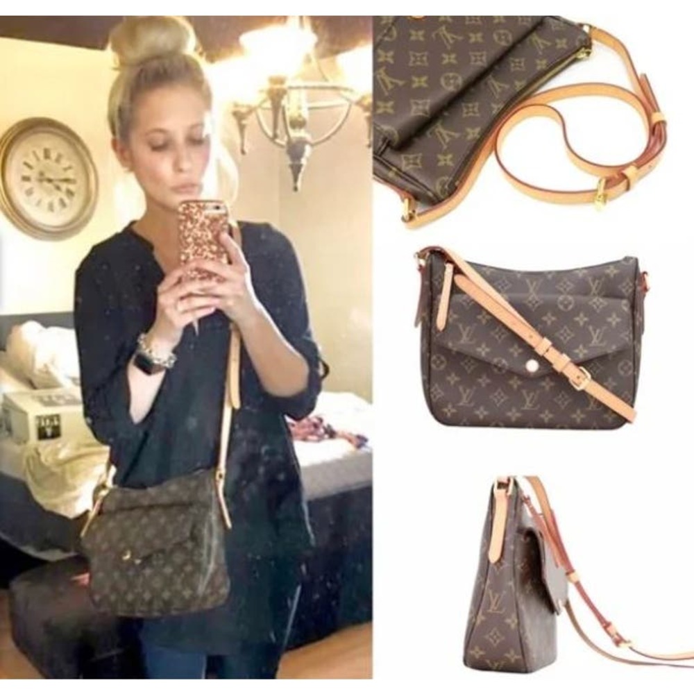 💎✨BEAUTIFUL✨💎LOUIS VUITTON Mabillon Shoulder Bag Monogram Crossbody
